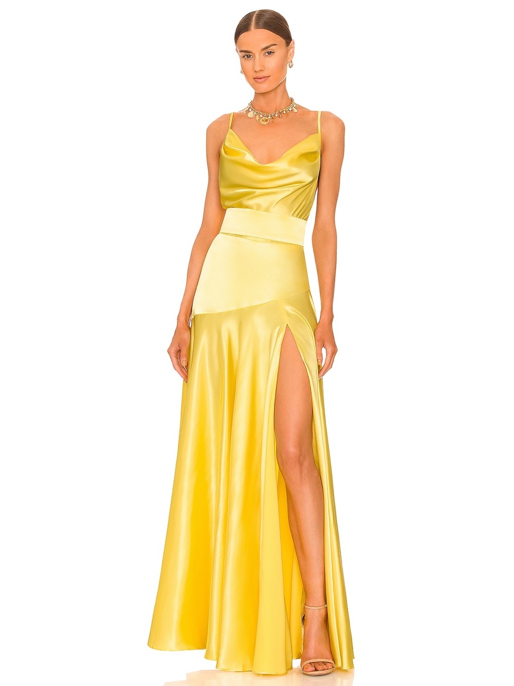 Bronx and Banco Leo Dress in Canary Yellow - XS